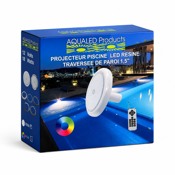 Aqualed LED Poolbelysning RGB 18W
