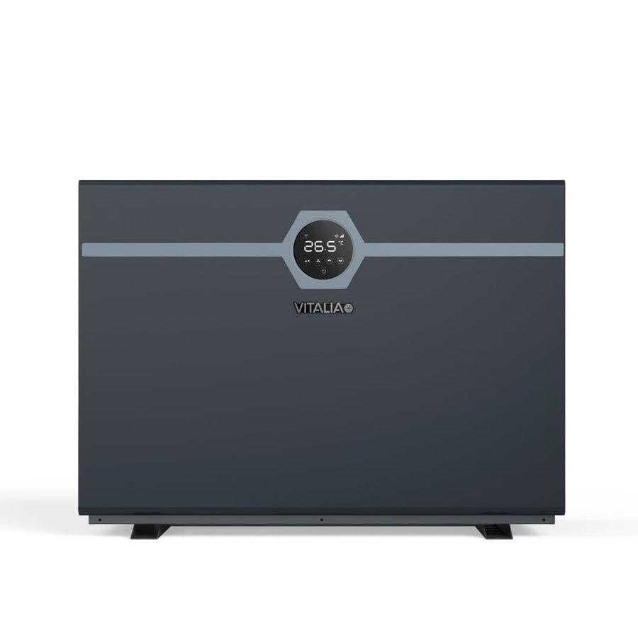 Vitalia Premium Silent Flow poolvärmepump framifrån