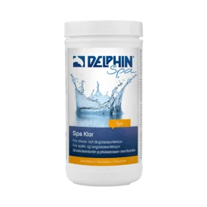 Delphin SPA Klor 1 kg | Snabblösande klor för spabad