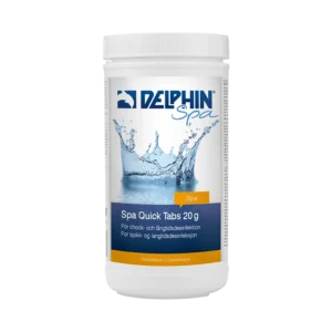 Delphin SPA Quick Tabs 20g 1 kg | Snabblösande klortabletter för spabad