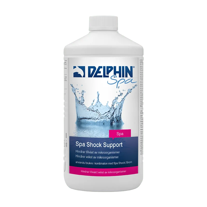 Delphin SPA Shock Support 1L | Aktivator för aktivt syre och brom i spabad