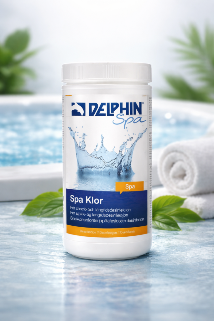 Spa Klor 1kg - Håller vattnet rent och bakteriefritt