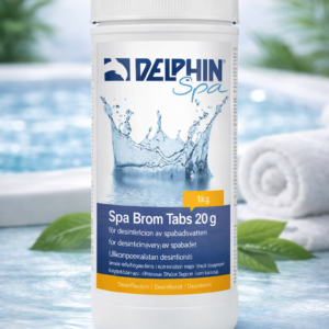 Spa Brom Tabs 20g 1kg - Skonsam och effektiv desinfektion för spabad