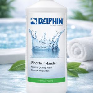 Pool Flockfix Flytande 1L - För kristallklart poolvatten