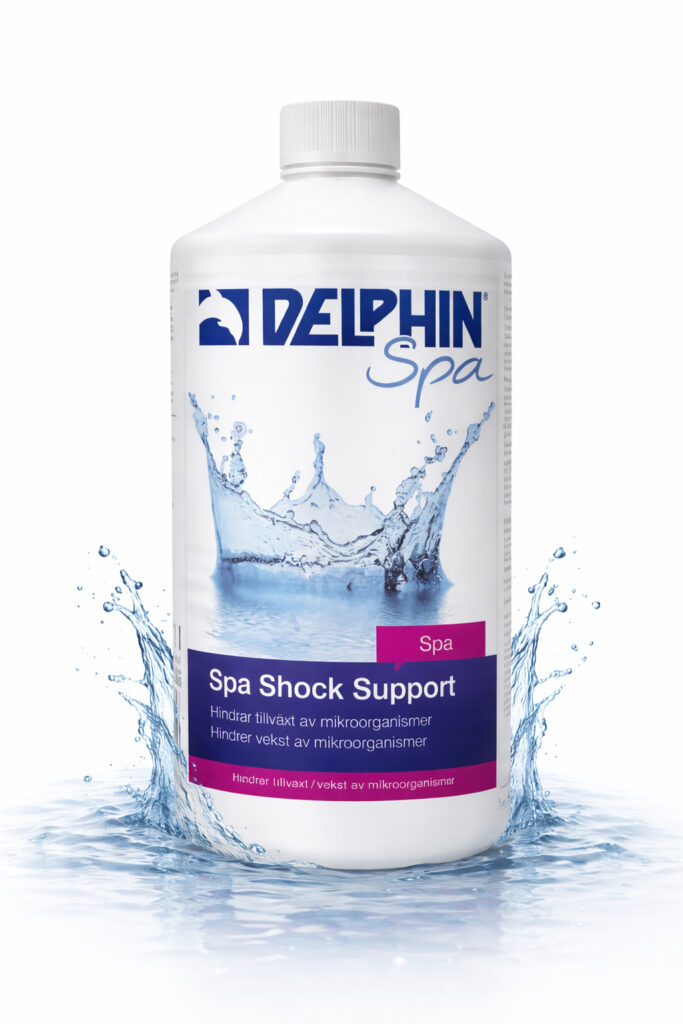 Spa Shock Support - Kristallklart vatten efter varje bad
