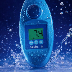 Elektronisk Pooltestare Scuba II - Mäter klor, pH och alkalinitet