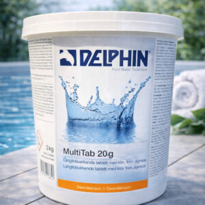 Multiklor 20g Tabletter 3kg - Klor, flock och algmedel i ett