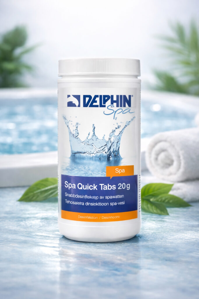 Spa Quick Tabs 20g 1kg - Snabbverkande klor för rent och klart spabad