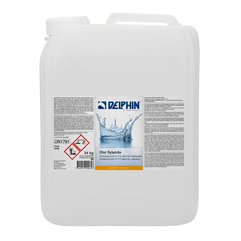 Delphin Klor flytande 24 kg
