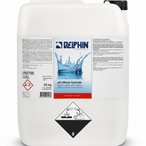 Delphin pH-Minus flytande 28 kg