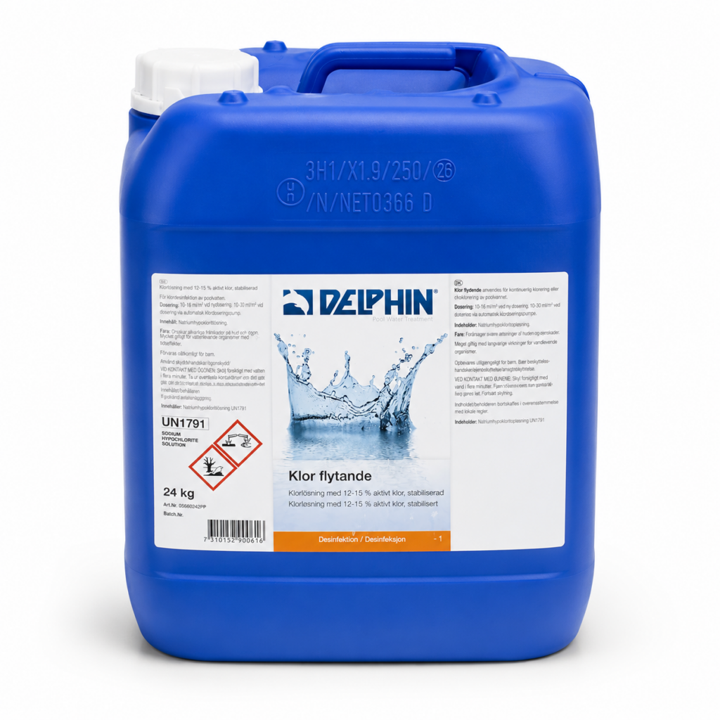 Delphin Klor flytande 24 kg